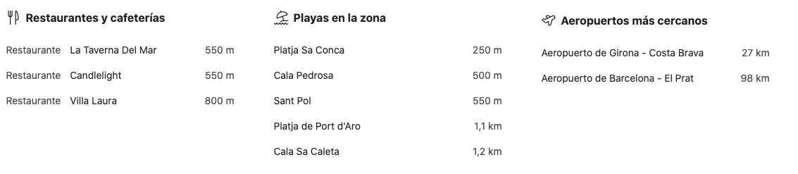 apartamento en s'agaró